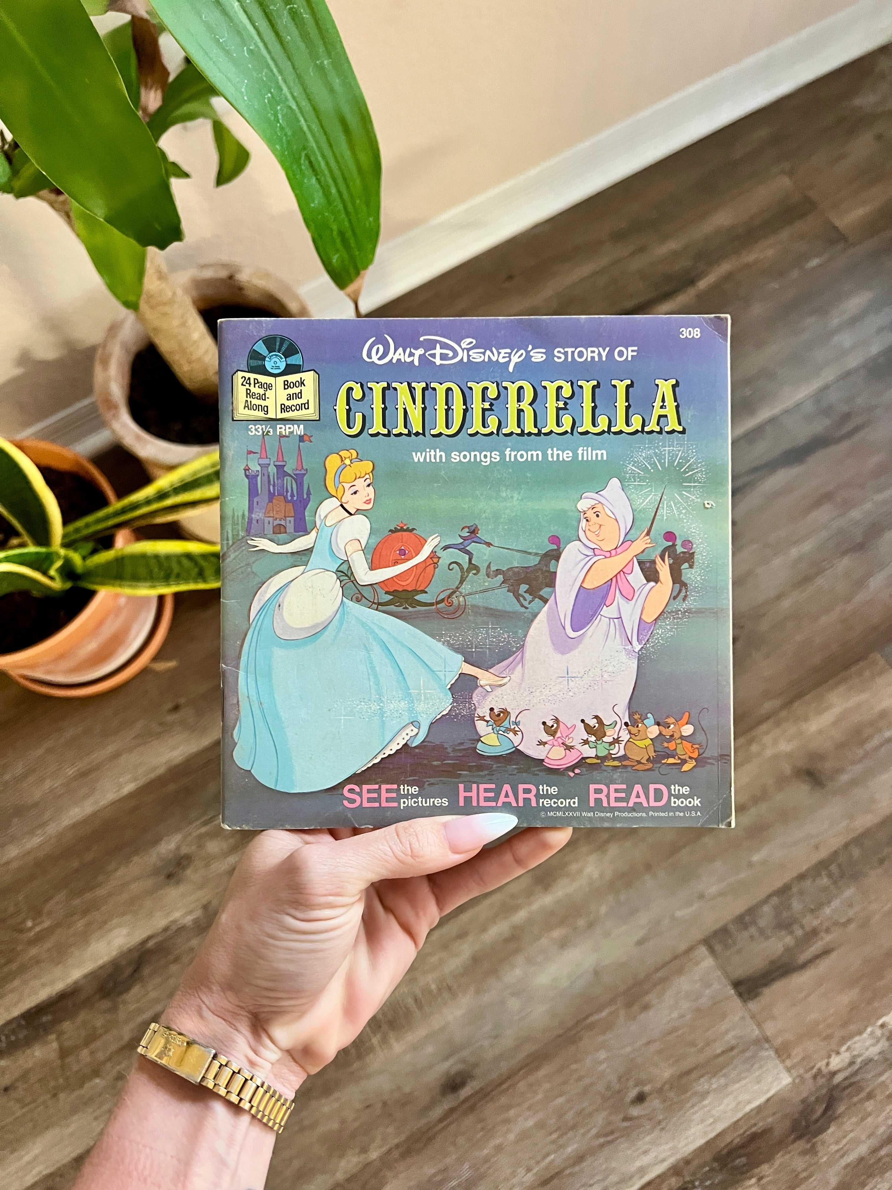 Cinderella Read Along Book & Record