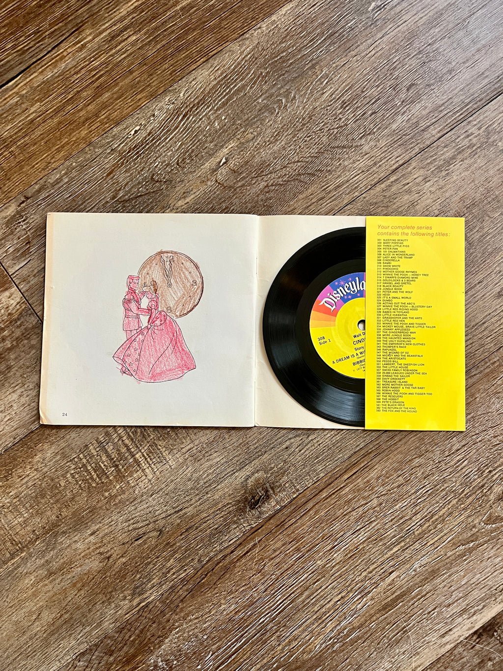 Cinderella Read Along Book & Record