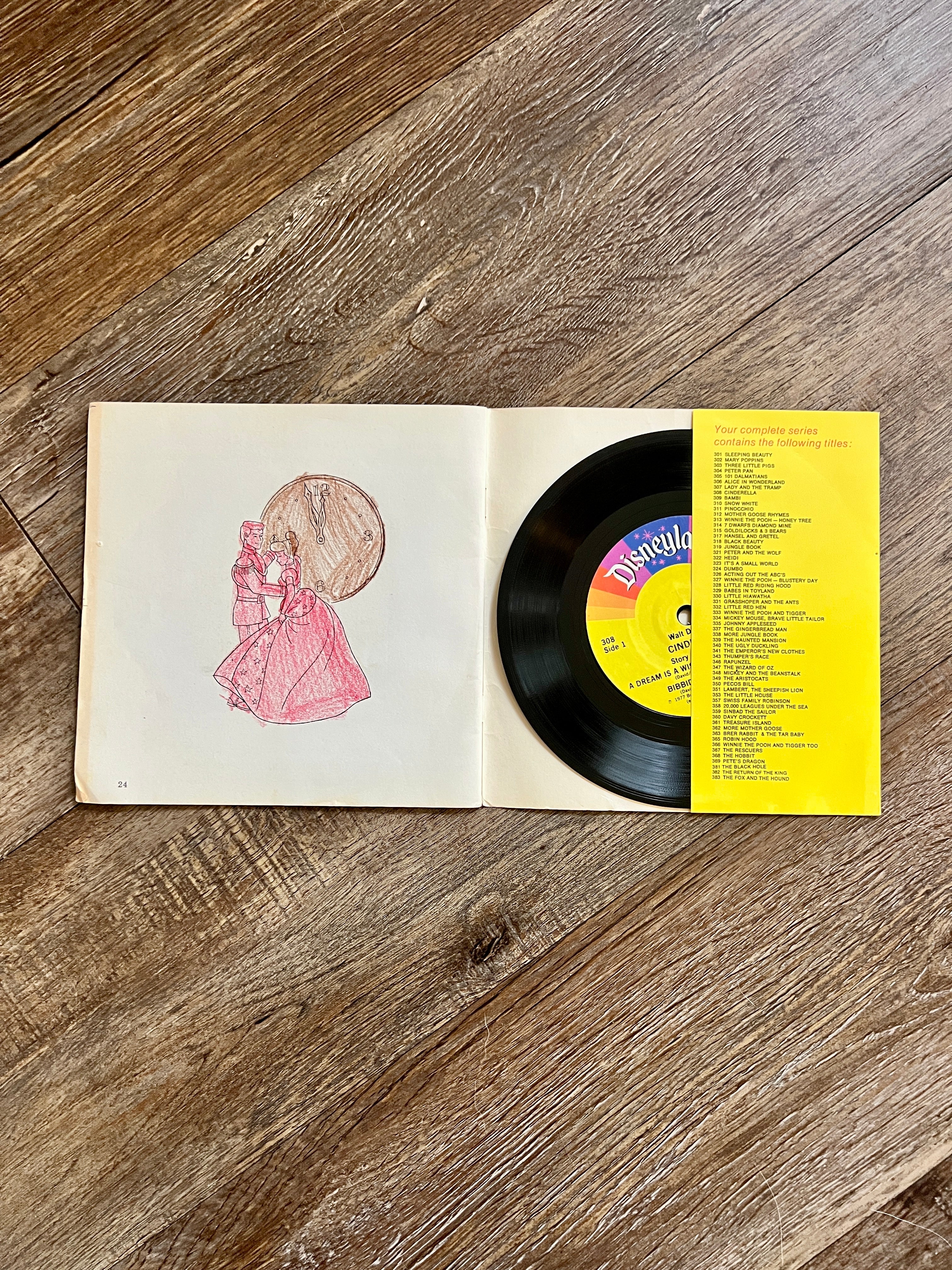 Cinderella Read Along Book & Record