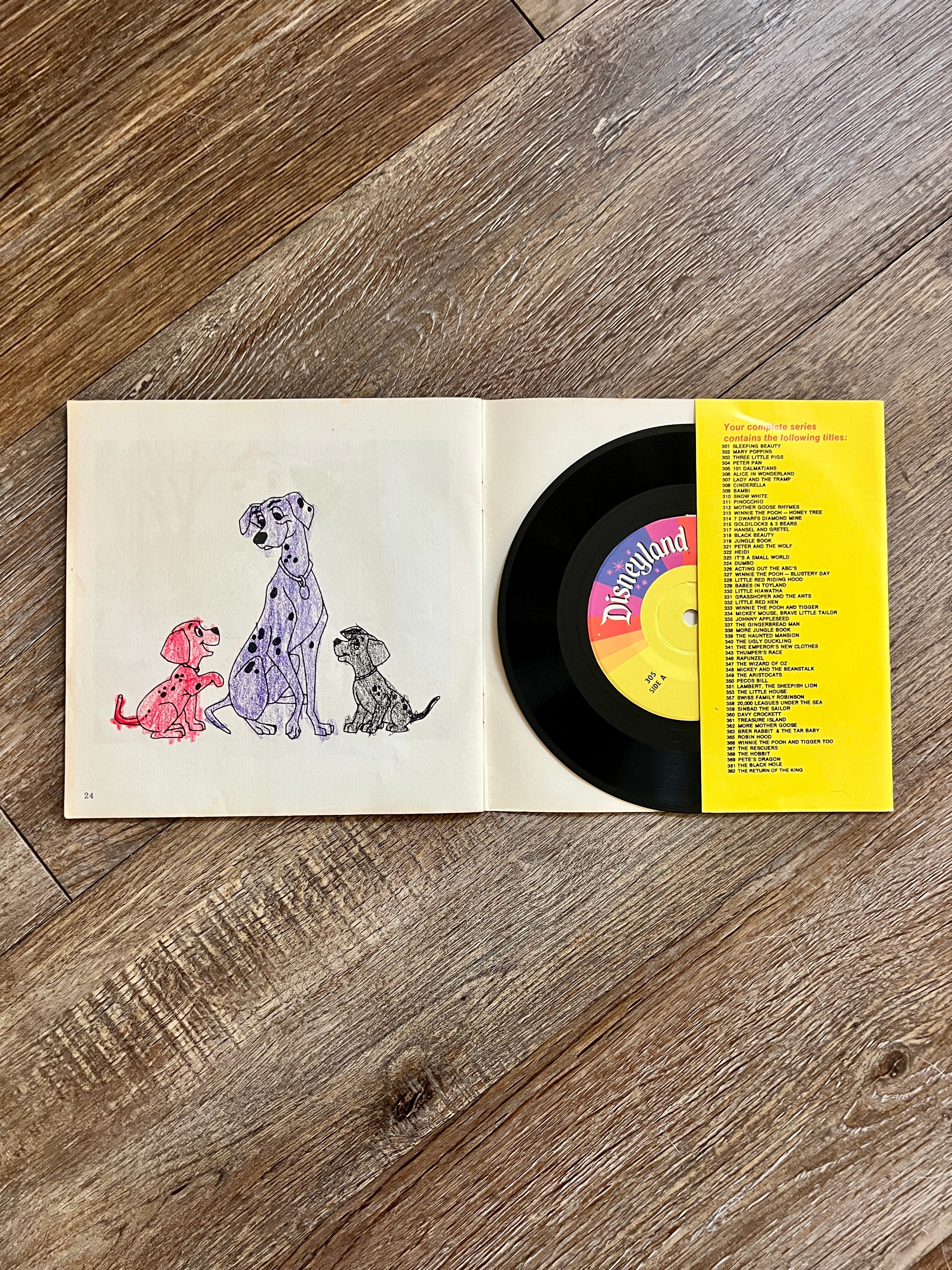 101 Dalmatians Read Along Book & Record