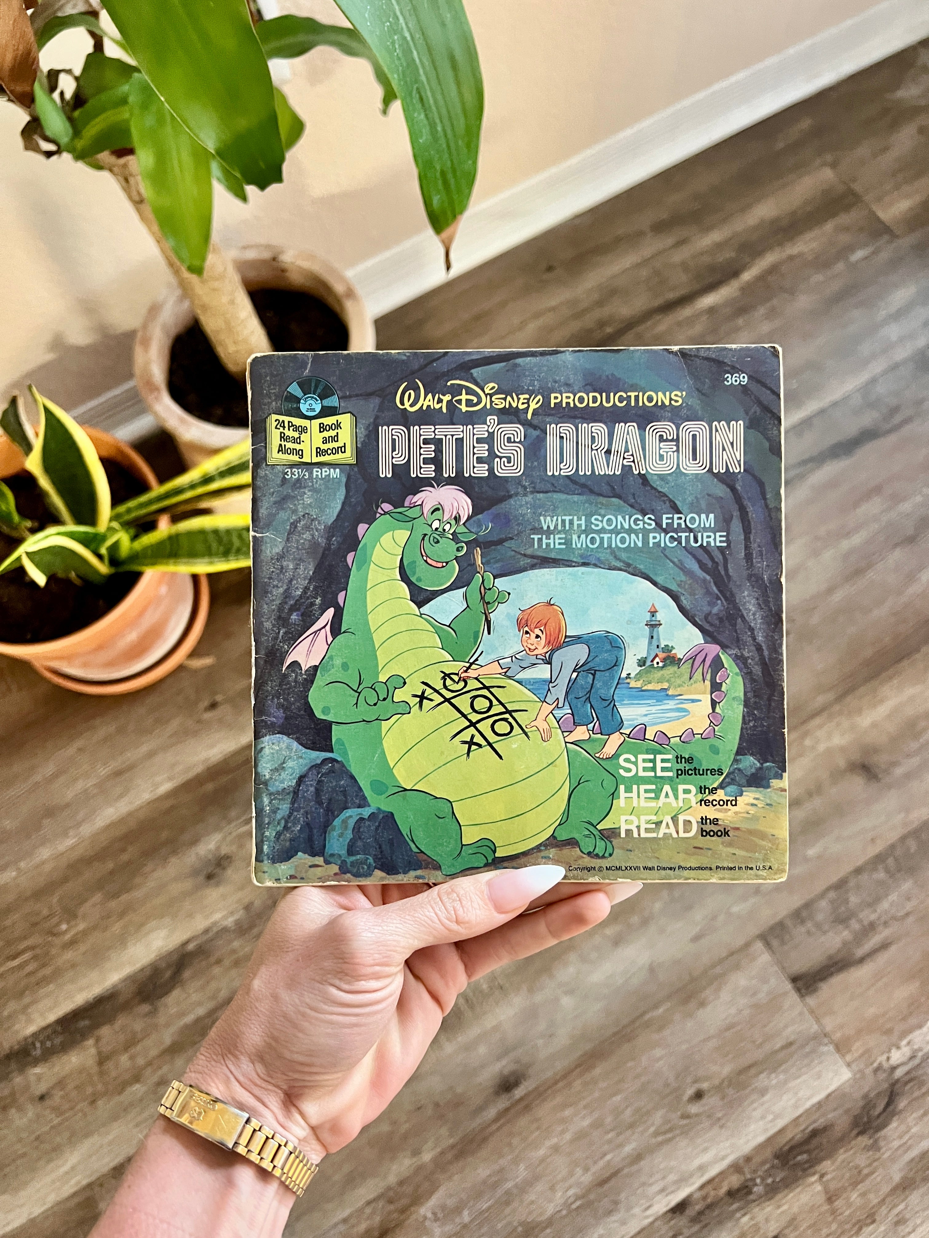 Pete's Dragon Read Along Book & Record