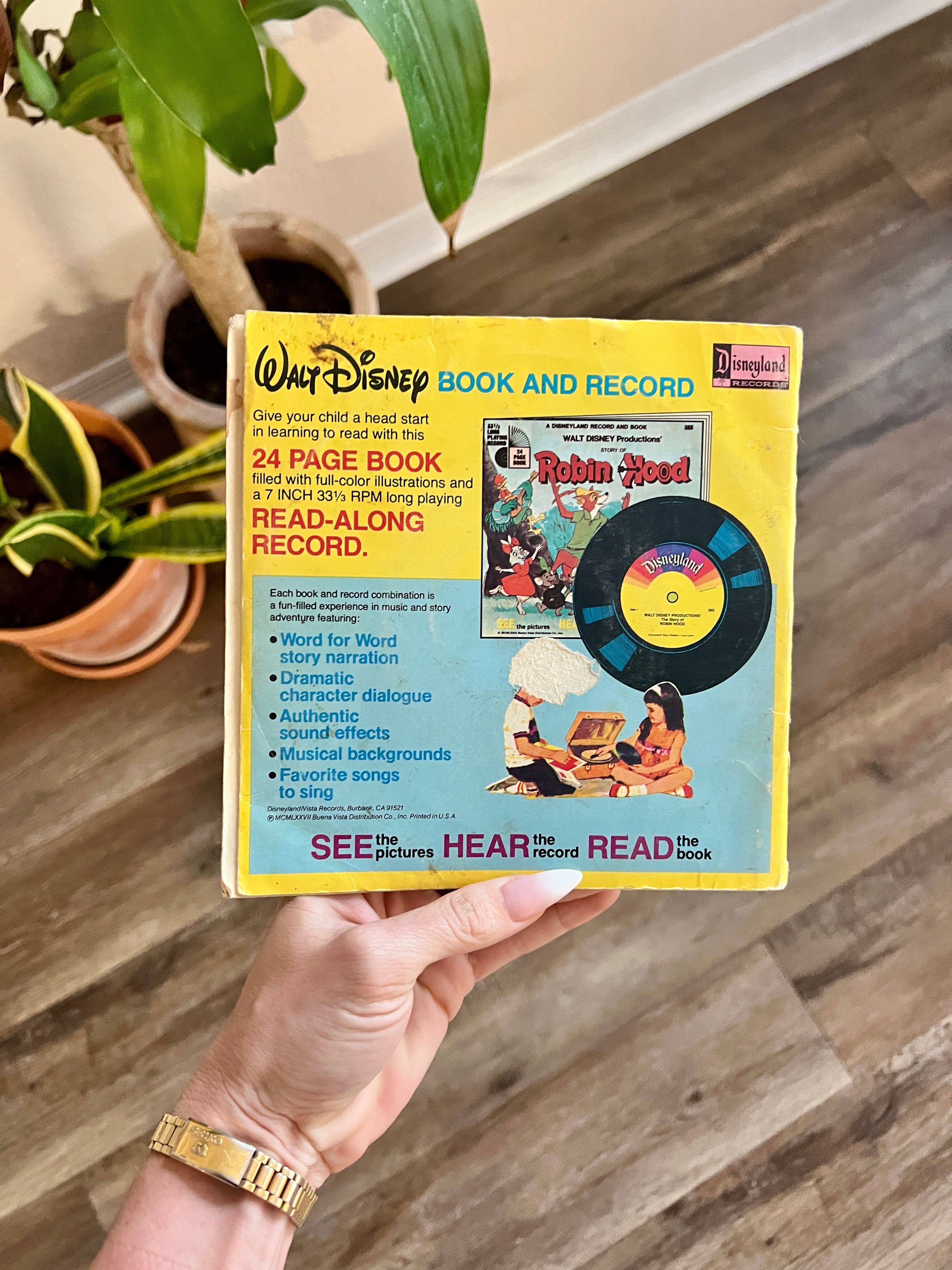 Pete's Dragon Read Along Book & Record