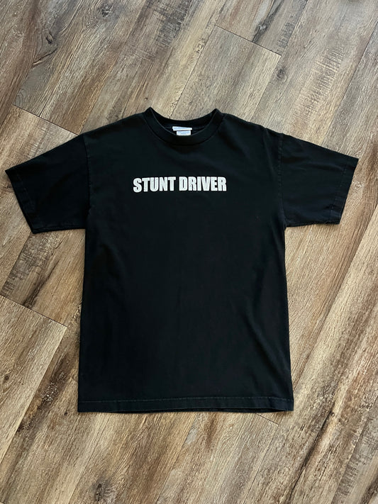 931 -Black Hollywood Studios Stunt Driver Shirt - M