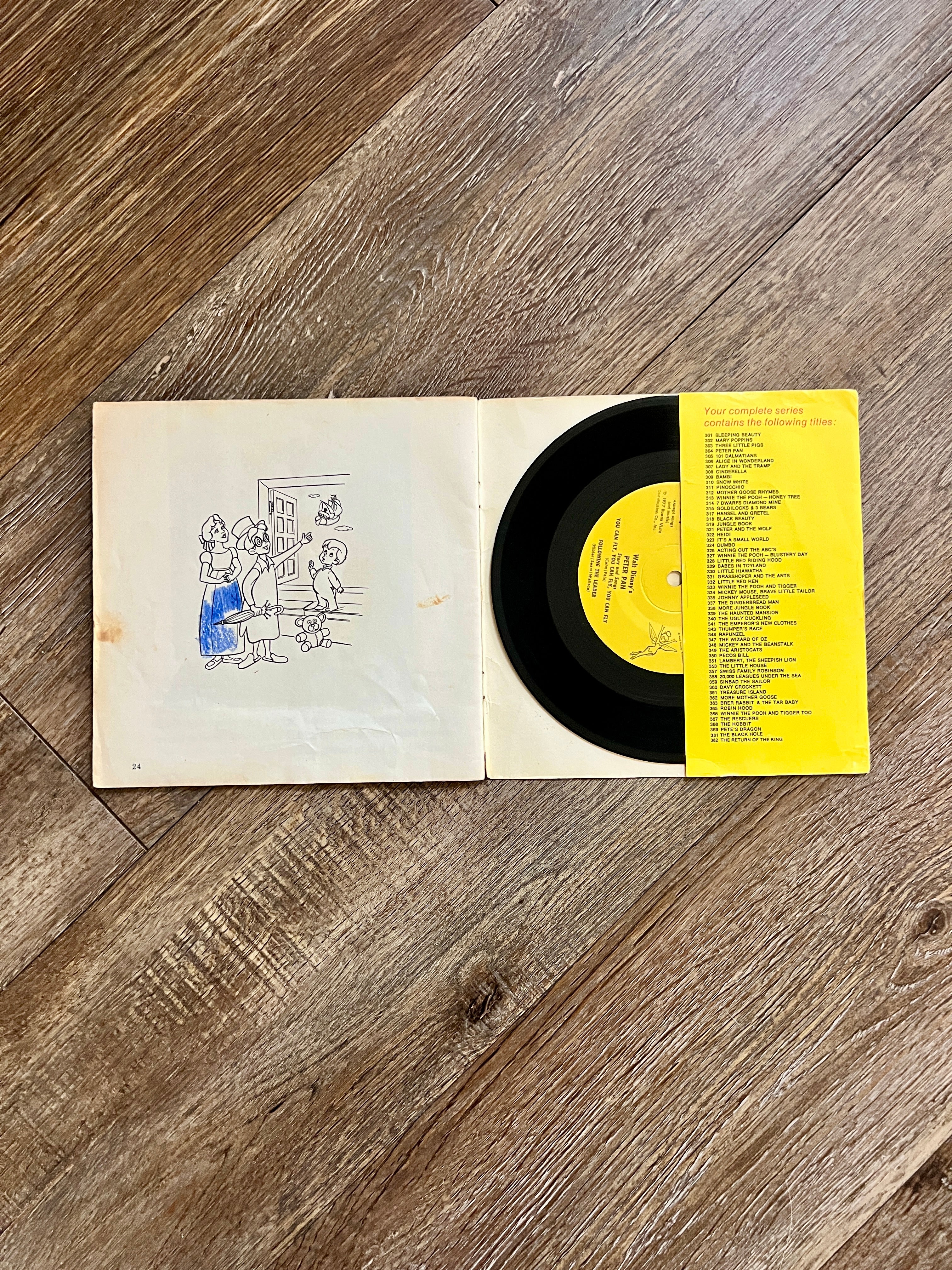 Peter Pan Read Along Book & Record