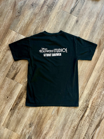 931 -Black Hollywood Studios Stunt Driver Shirt - M