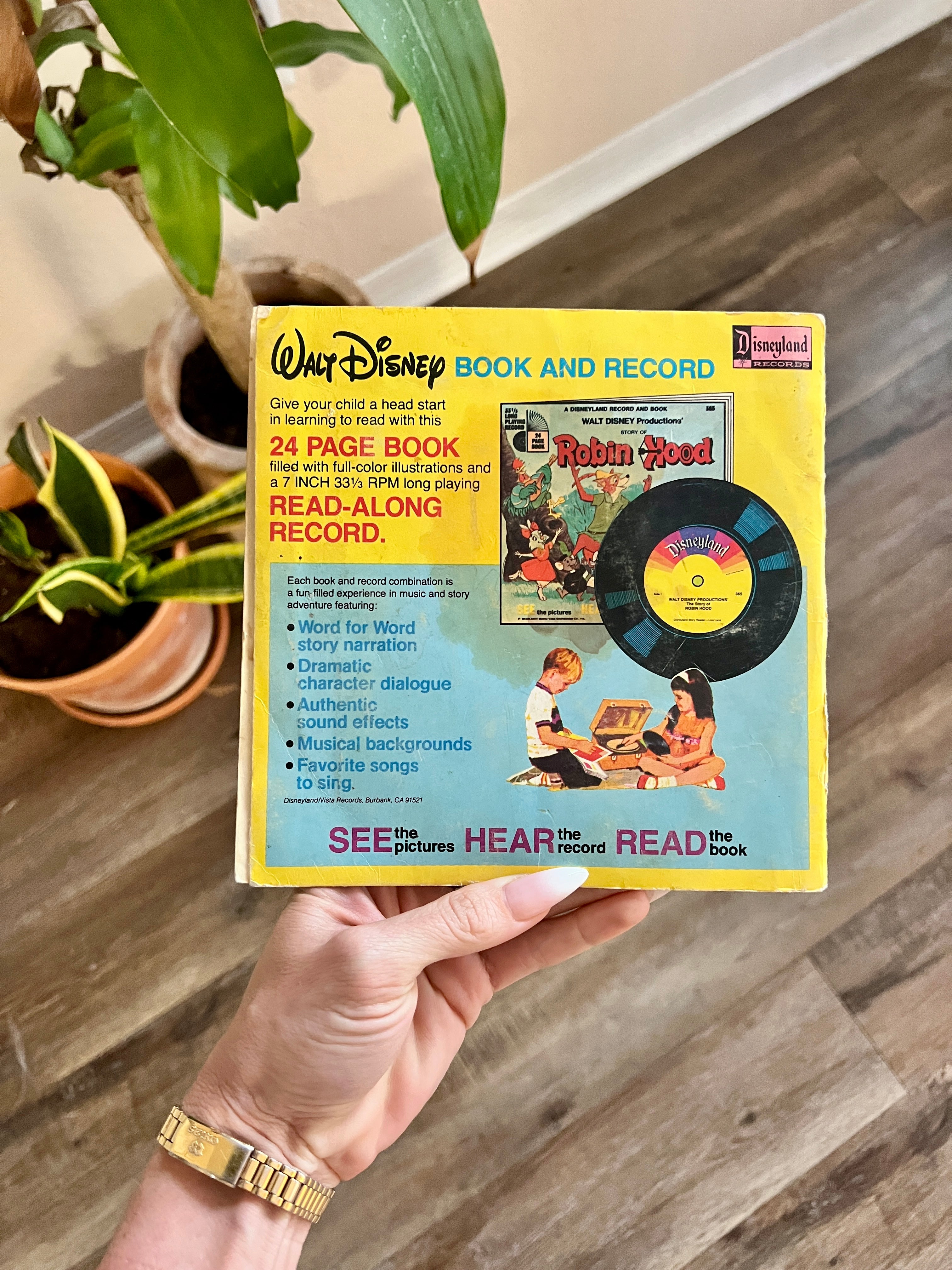 Peter Pan Read Along Book & Record