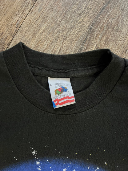 932 -Black Tinkerbell Disneyland Part of the Magic Shirt - L