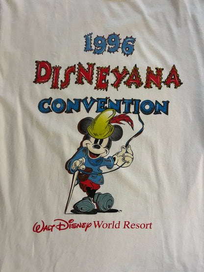 936 -White 1996 Disneyana Convention Robin Hood Mickey WDW Shirt - S
