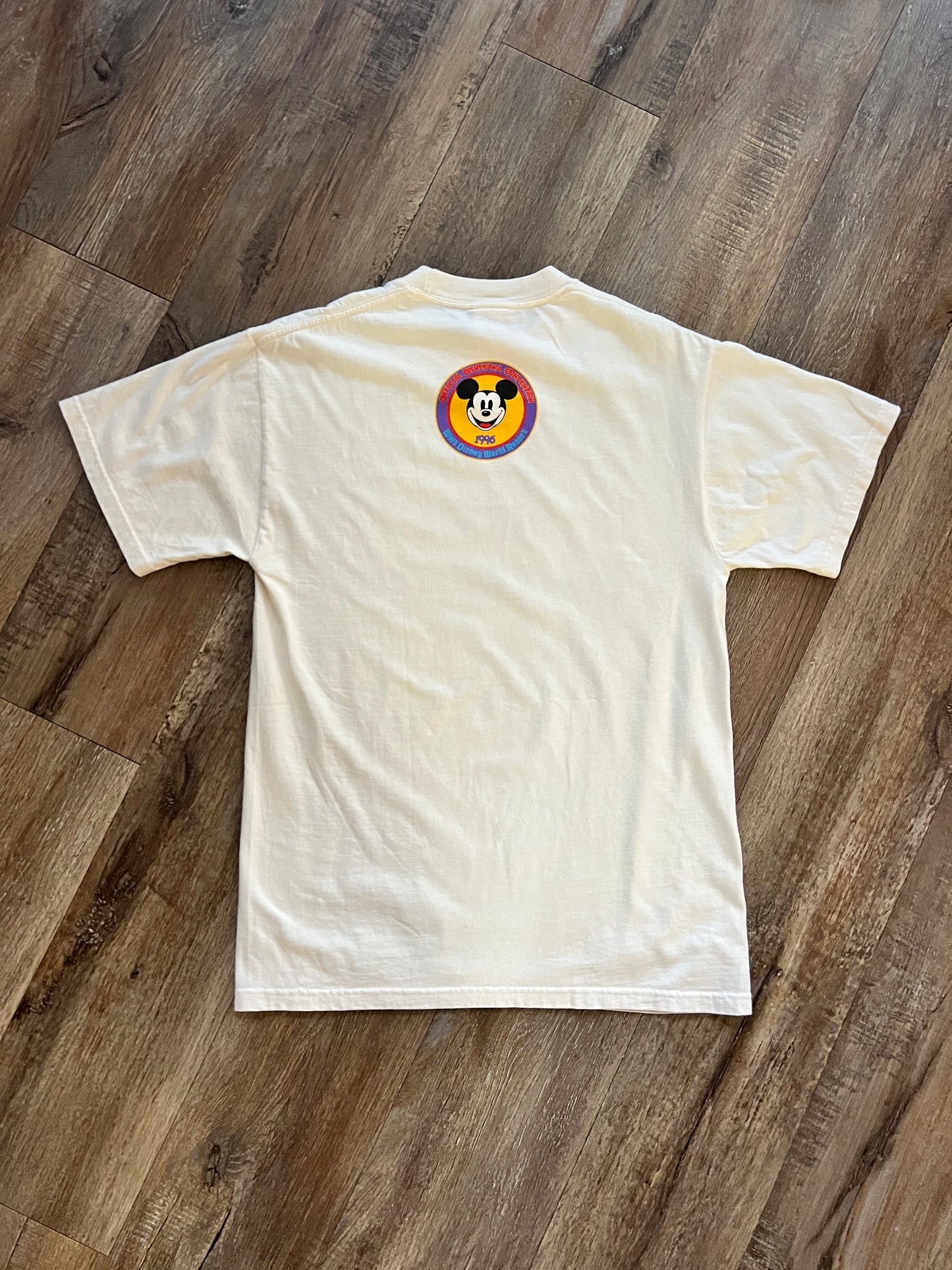 936 -White 1996 Disneyana Convention Robin Hood Mickey WDW Shirt - S