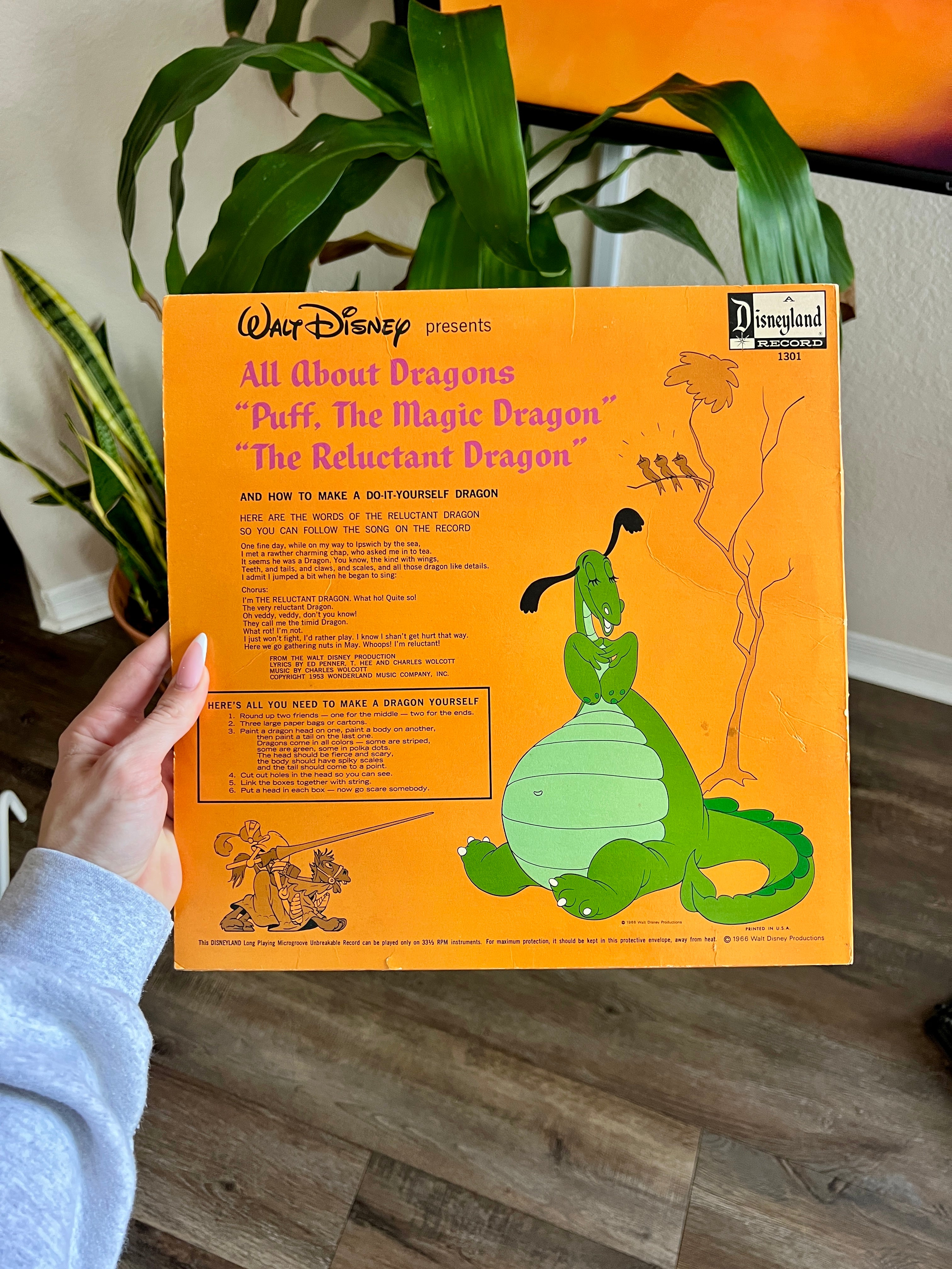 946 -All About Dragons Vinyl Record 33