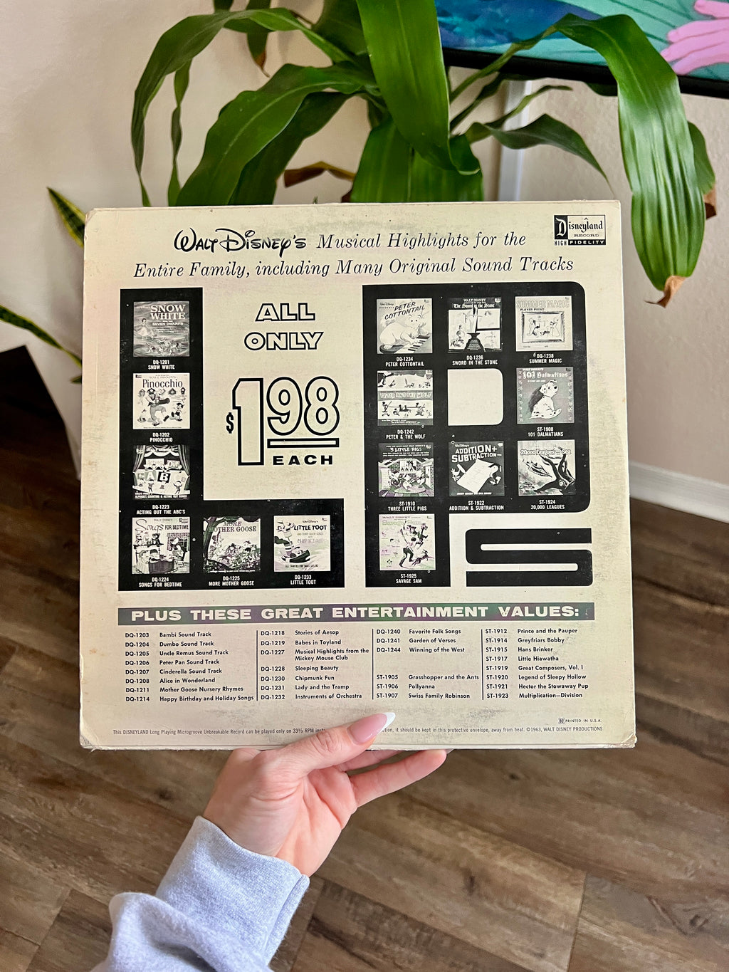 967 -Story of Swiss Family Robinson Vinyl Record 33