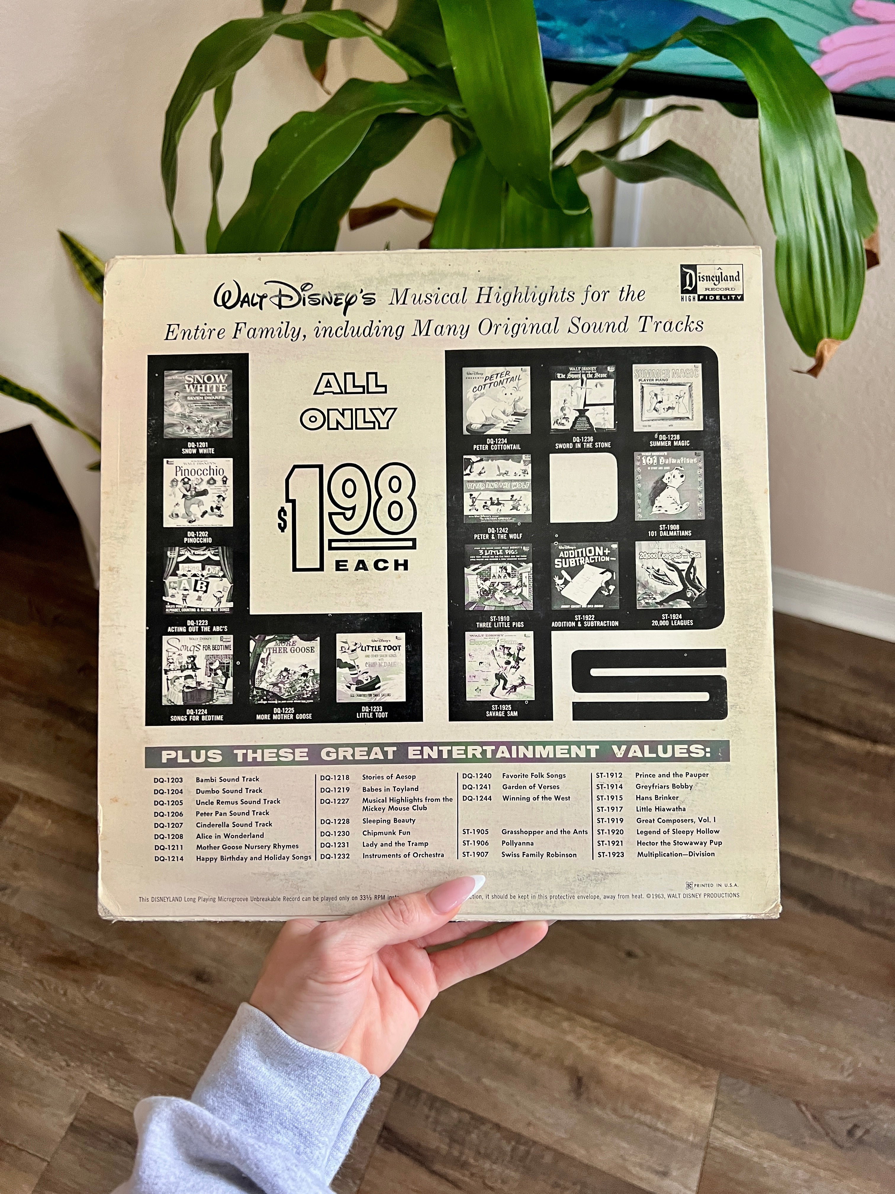 967 -Story of Swiss Family Robinson Vinyl Record 33