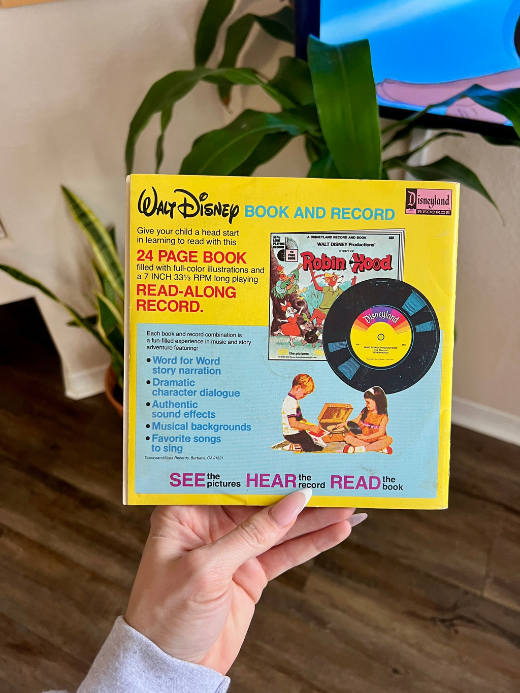 974 -The Story of Sleeping Beauty 24 PG Read Along Book & Record