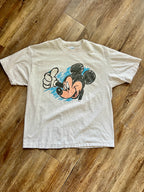 1280 - Grey Sketch Mickey Shirt - XL