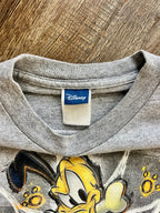 1282 - Grey Beware of Dog Pluto Shirt - L