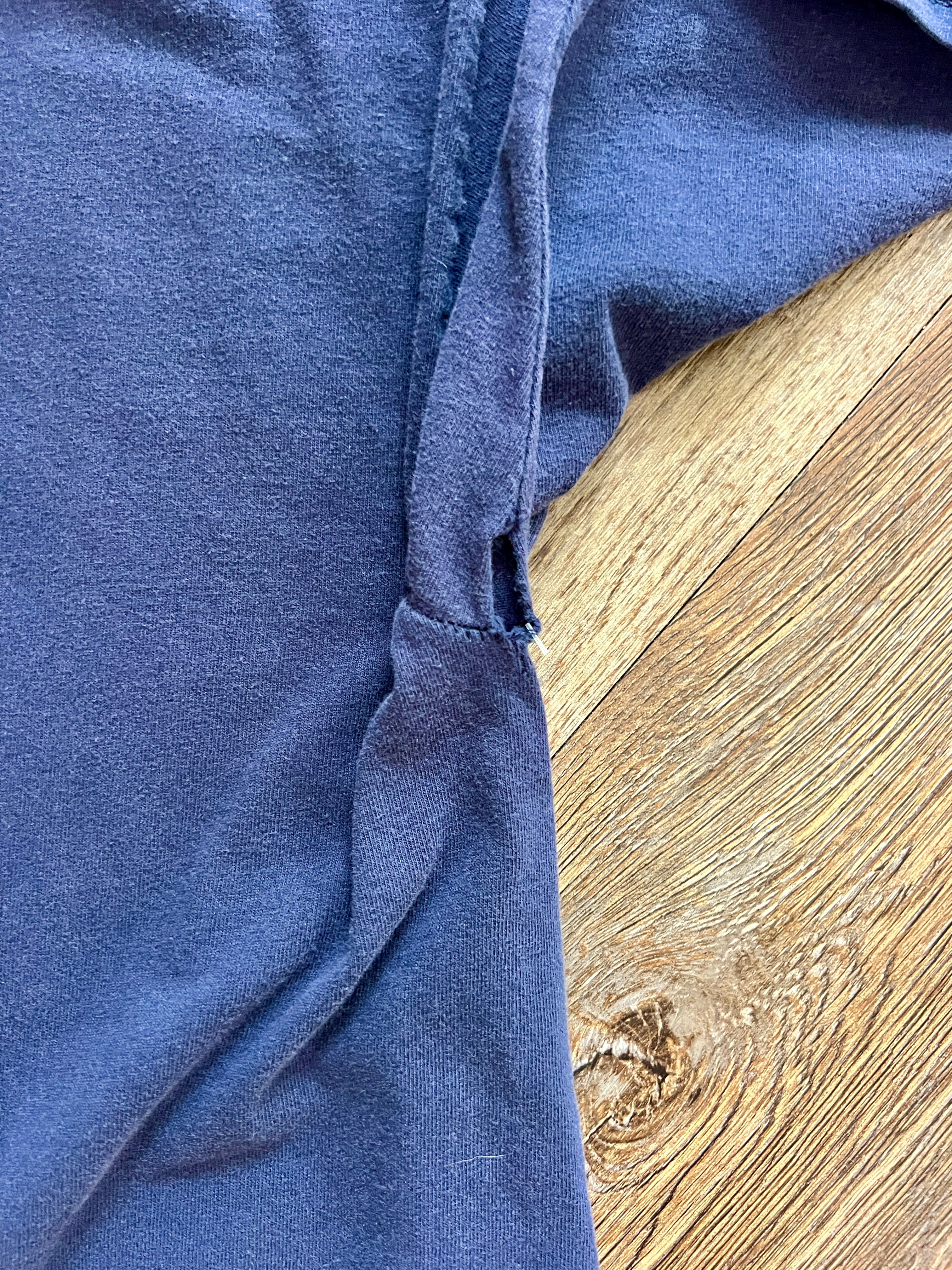 1285 - Navy Splash Mountain Dry is Not an Option Shirt - XL