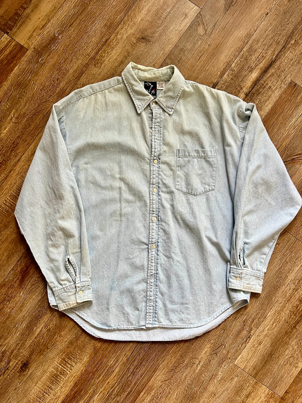 1288 - Denim Beauty & The Beast The Broadway Musical Button Up - XL