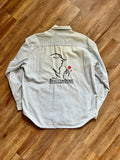 1288 - Denim Beauty & The Beast The Broadway Musical Button Up - XL