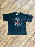 1297 - Black Mickey & Co. Logo Shirt - L