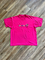 1311 - Pink Embroidered Minnie Letter Shirt - NT / XL