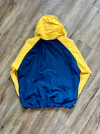 1319 - Blue & Yellow Disneyland Resort Zip Up Windbreaker - L