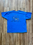 316 -Blue Disney's Castaway Cay Scuba Mickey Reef Shirt - L