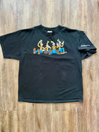 327 -Black Sitting Goofy WDW Shirt - 2X