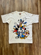 329 -White Jerry Leigh Sailor Mickey & Friends Shirt - OSFA