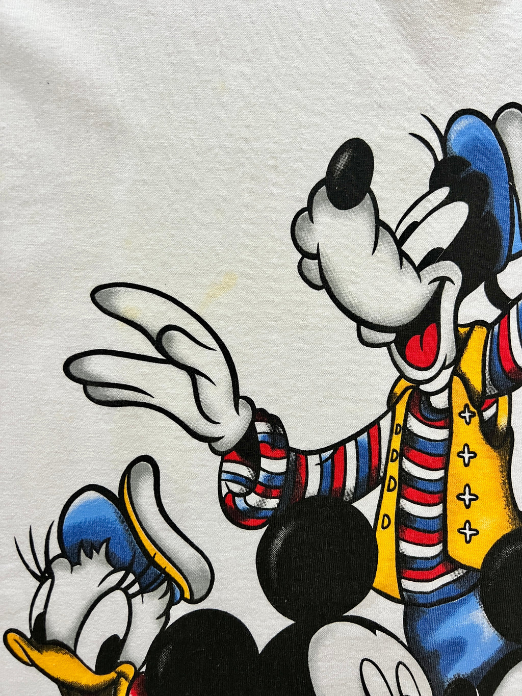 329 -White Jerry Leigh Sailor Mickey & Friends Shirt - OSFA