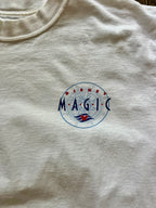 351 -White Disney Magic Map Shirt - L