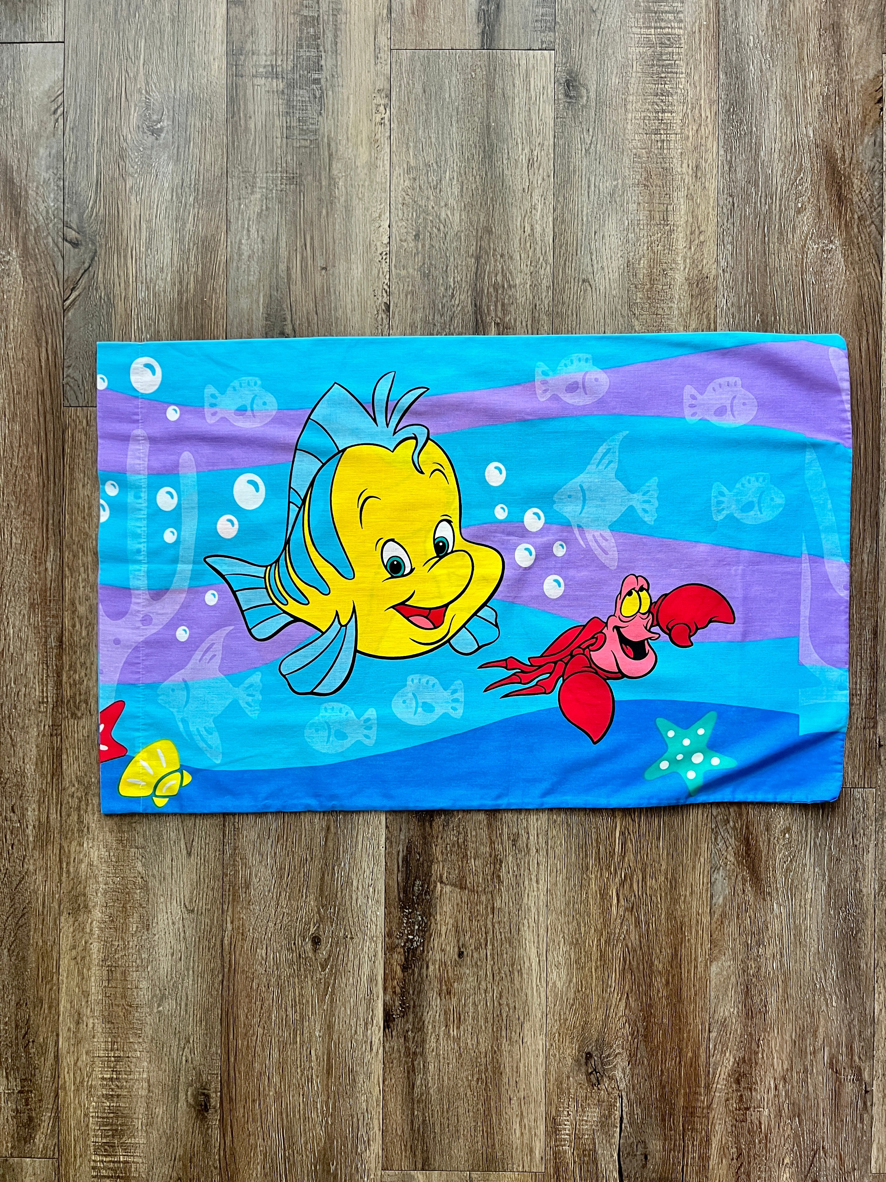 344 -Ariel & Flounder Pillowcase