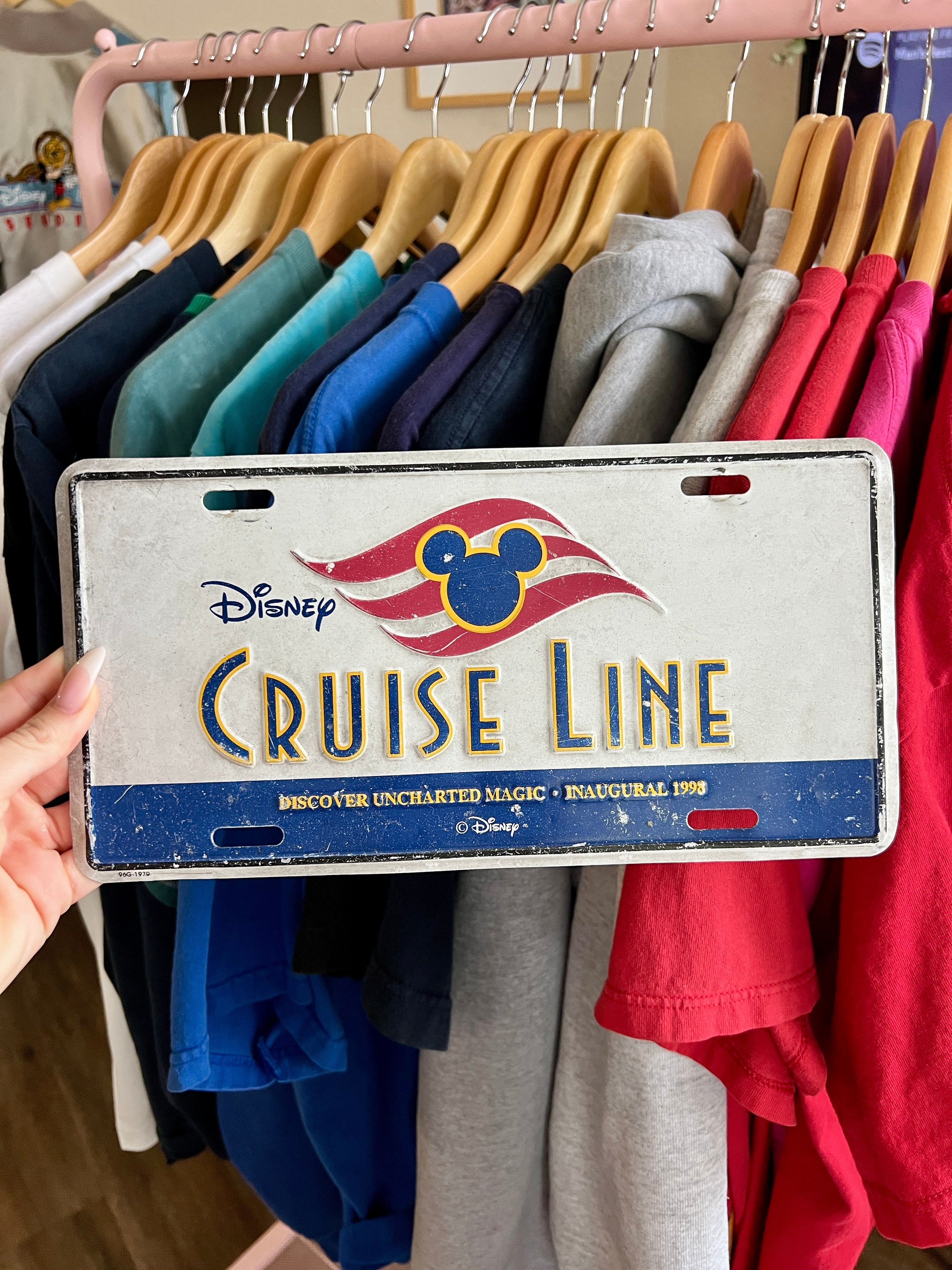 357 - DCL Inaugural Sailing 1998 License Plate