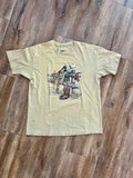 1362 - Tan Anvil American West Saddle Fence Post Shirt - XL