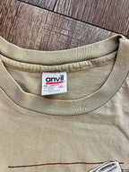 1362 - Tan Anvil American West Saddle Fence Post Shirt - XL