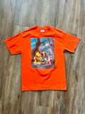 368 -Orange WTP & Friends Halloween Glitter Shirt - M