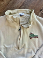 1374 - Beige Embroidered Fort Wilderness Quarter Zip Pullover - 3X
