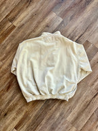 1374 - Beige Embroidered Fort Wilderness Quarter Zip Pullover - 3X