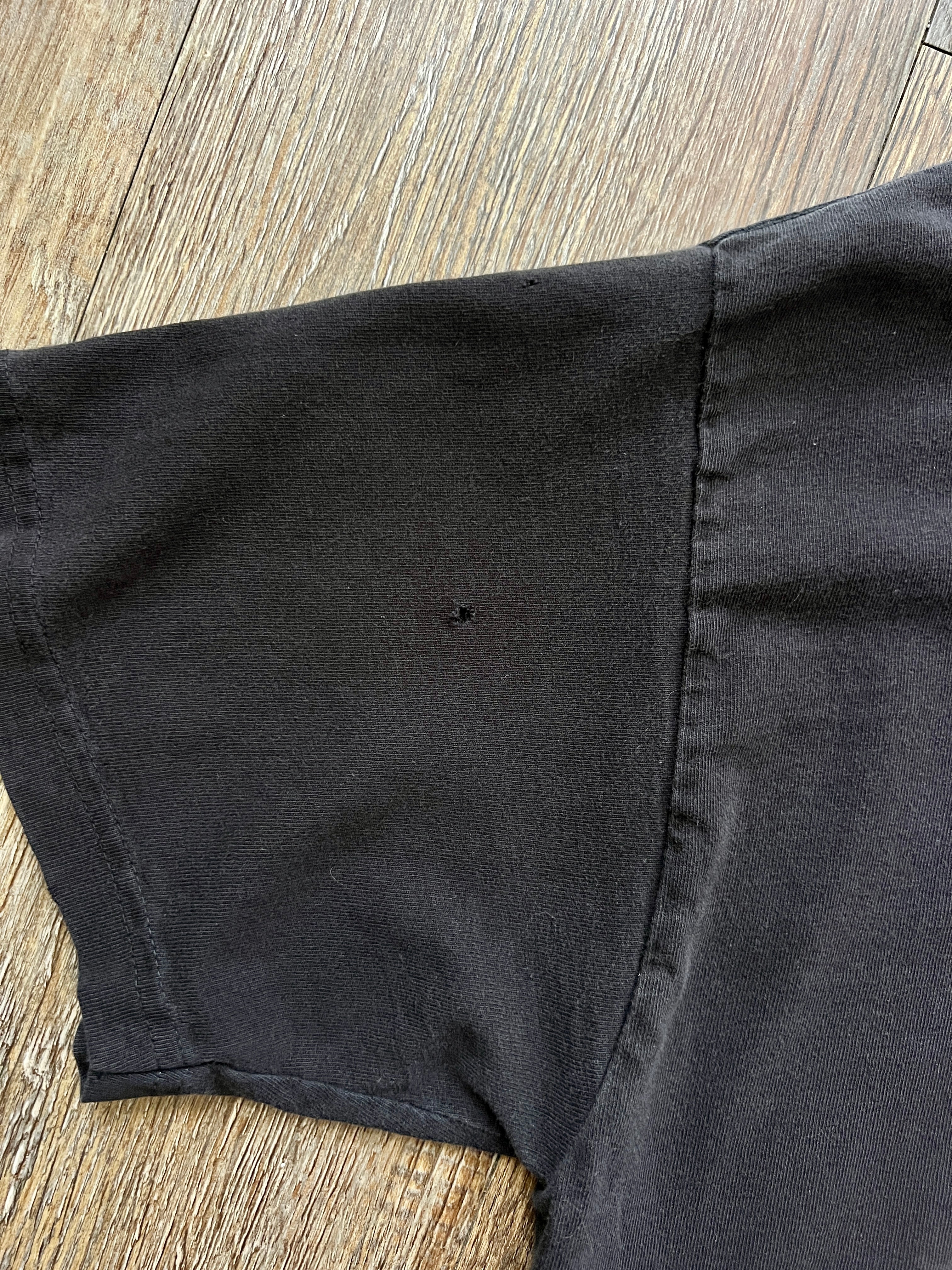 376 - Black WTP Halloween Spider Box Shirt - OSFA