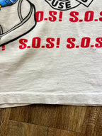 373 -White Micey SOS All Ports Shirt - OS