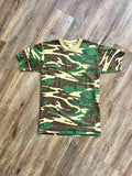 1378 - Green Army Camo Shirt - S