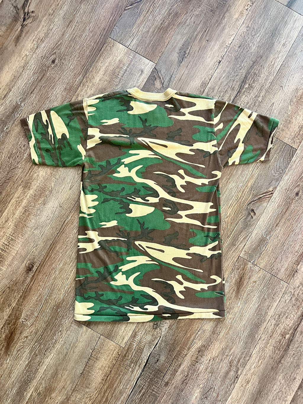 1378 - Green Army Camo Shirt - S
