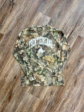 1382 - NWTF Frontierland Pocket Camo Long Sleeve - S
