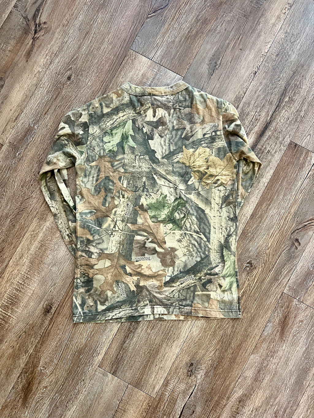 1382 - NWTF Frontierland Pocket Camo Long Sleeve - S