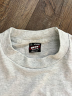 1383 - Grey FOL Best Cowboy Boots Back Hit Shirt - L