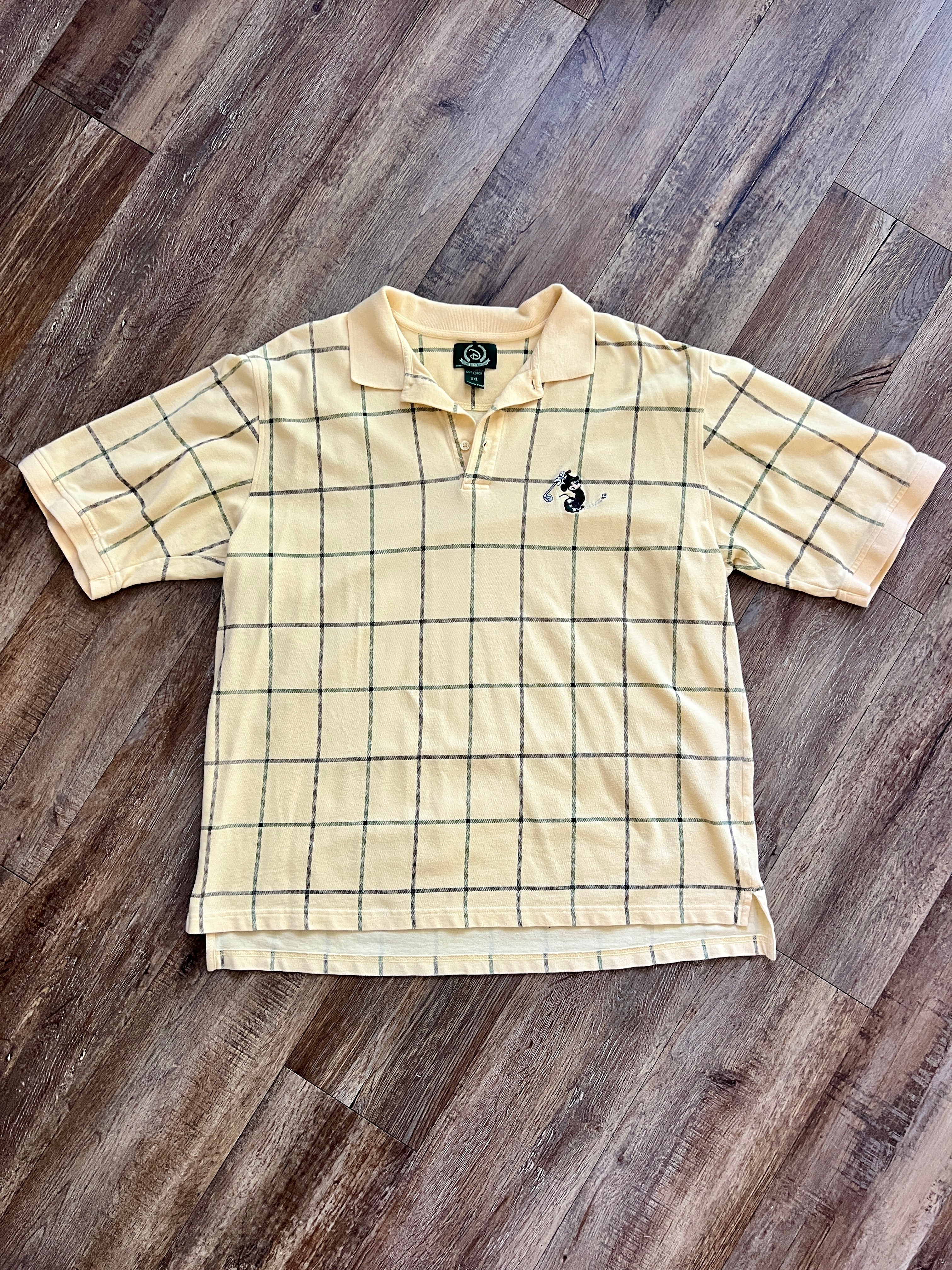 1331 - Butter Embroidered Golf Mickey Polo - 2XL