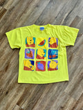 1332 - Lime Winnie the Pooh Fruits Shirt - L