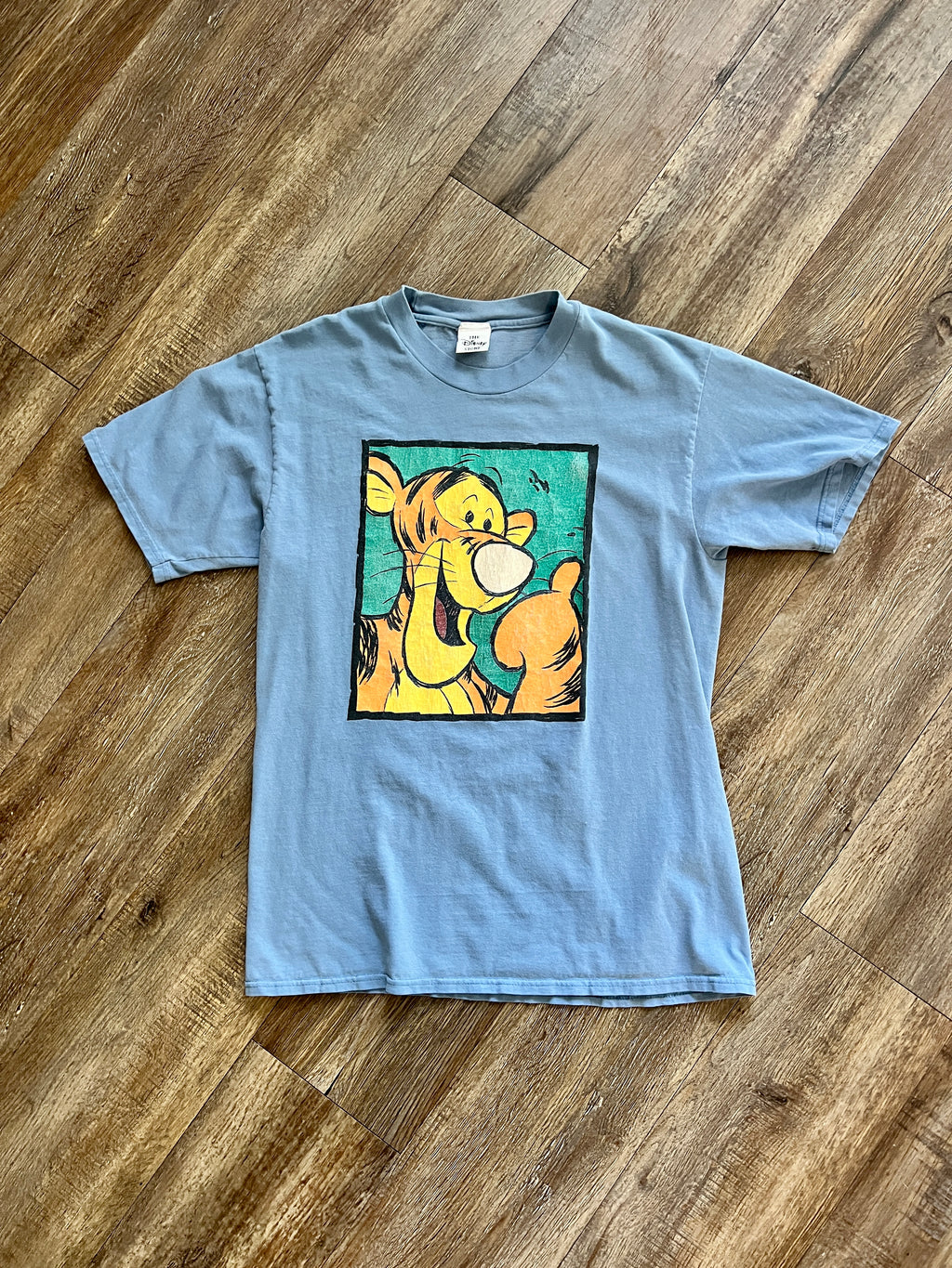 1337 - Blue Box Thumbs Up Tigger Shirt - M