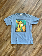 1337 - Blue Box Thumbs Up Tigger Shirt - M