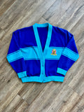 1339 - Blue & Teal The Disney Store Cast Member Sweater No Tag - NT / L