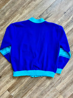 1339 - Blue & Teal The Disney Store Cast Member Sweater No Tag - NT / L